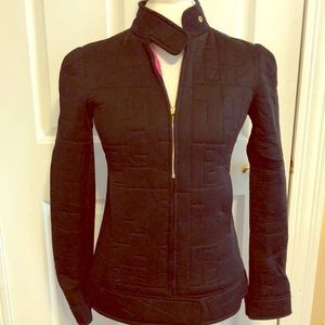 FENDI Black monogram women’s jacket